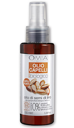 omia hair oil linseed ml.100